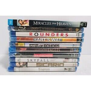 10 CT SEALED BLU-RAY LOT SCI-FI HORROR ACTION WAR THRILLER DRAMA READ DESC!!!!